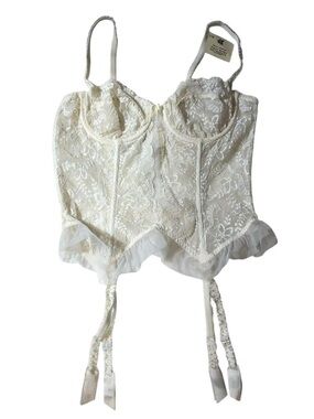 Vintage Lace Bustier Corset